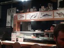 Sushi counter at Kura