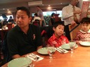 Having lunch at Tropika