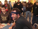 Chris using his brain!